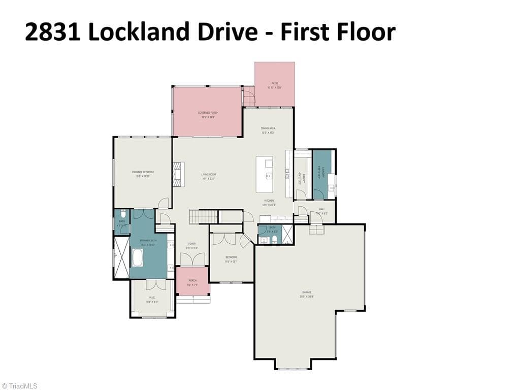 Stick/Site Built at 2831 Lockland Drive, Oak Ridge NC 27310, Oak Ridge, photo 93 of 96