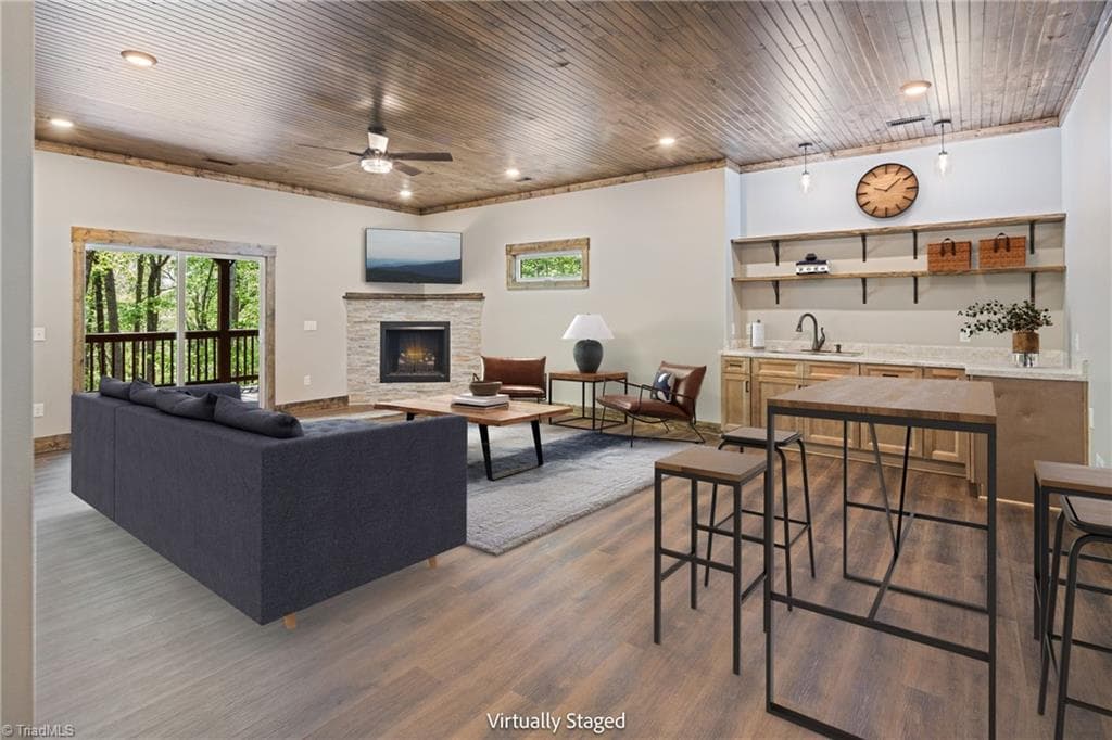 Stick/Site Built at 115 Pine Burr Drive, Purlear NC 28665, Purlear, photo 31 of 50