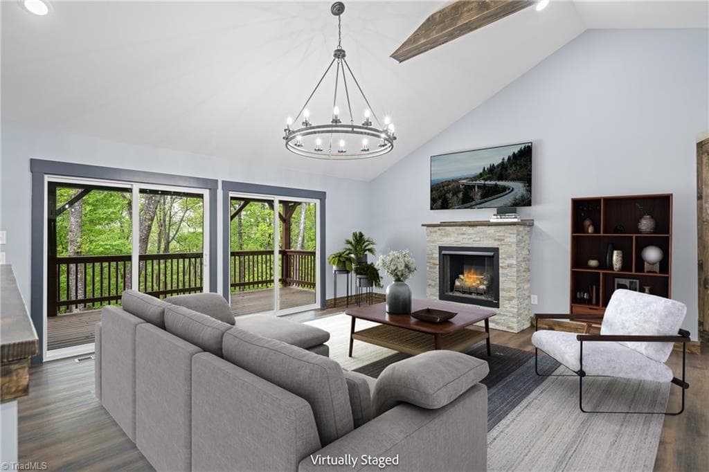 Stick/Site Built at 115 Pine Burr Drive, Purlear NC 28665, Purlear, photo 4 of 50