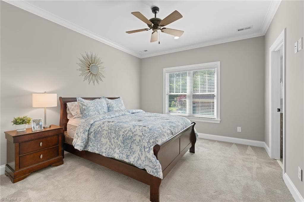 Upstairs bedroom - 639 Lissara Lodge Drive, Lewisville NC 27023, Lewisville