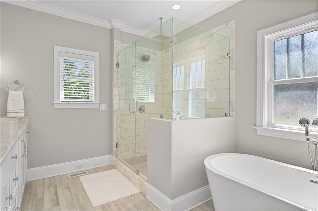 Primary Bathroom - 639 Lissara Lodge Drive, Lewisville NC 27023, Lewisville
