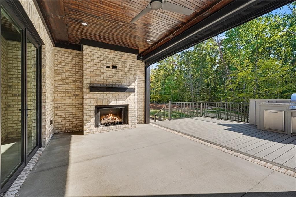 Stick/Site Built at 7603 Pemberley Drive, Oak Ridge NC 27310, Oak Ridge, photo 75 of 96