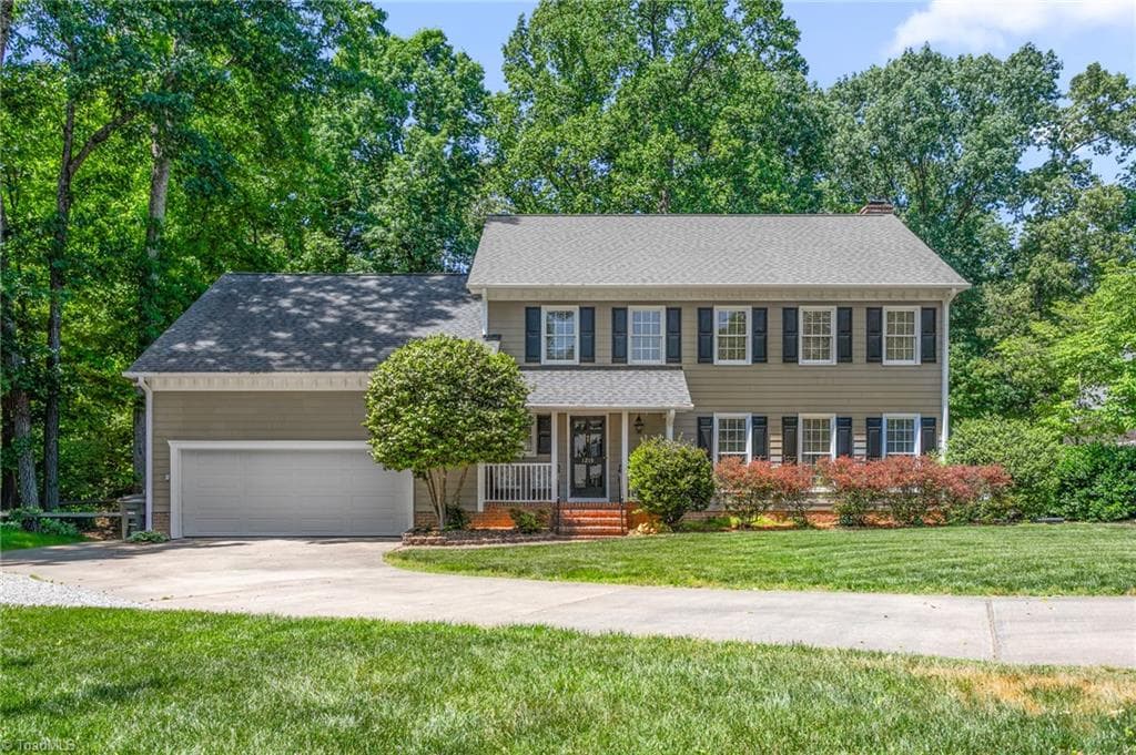 Stick/Site Built at 1219 Foxfire Drive, Greensboro NC 27410, photo 2 of 42