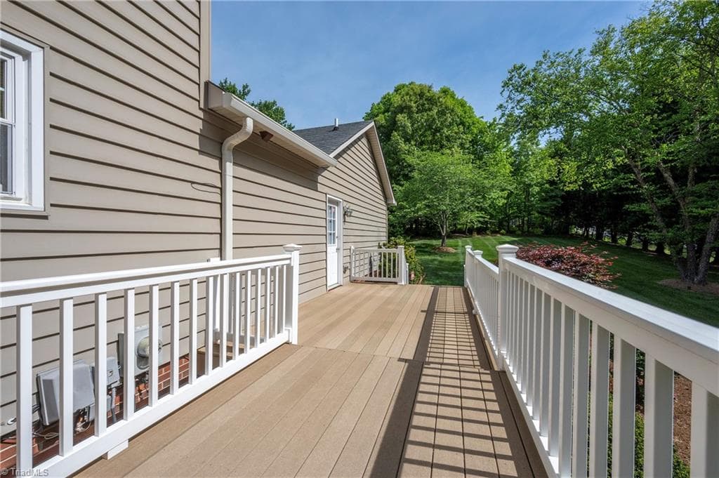 Spacious Trek deck - 103 Camille Court, King NC 27021, King