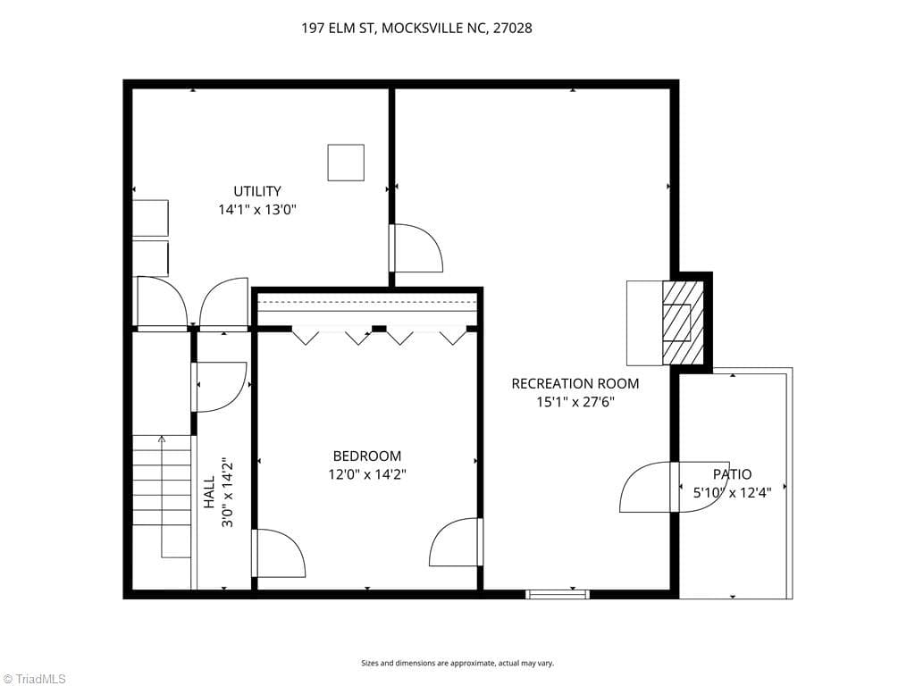 Stick/Site Built at 197 Elm Street, Mocksville NC 27028, photo 36 of 39