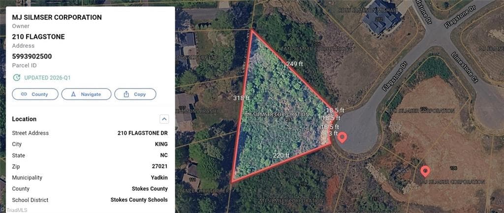 210 Flagstone Drive, King NC 27021