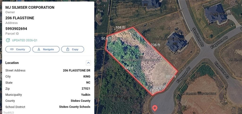 206 Flagstone Drive, King NC 27021