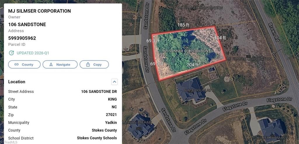 106 Sandstone Drive, King NC 27021