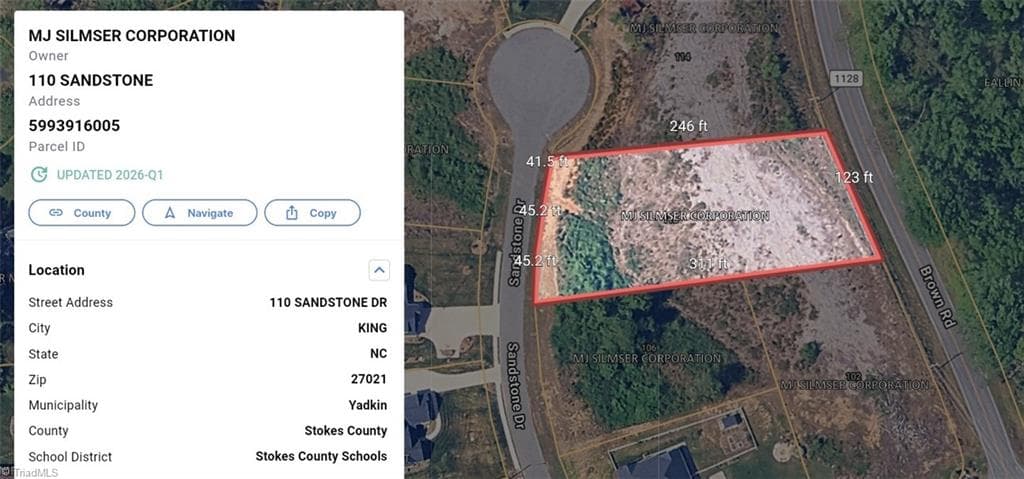 110 Sandstone Drive, King NC 27021