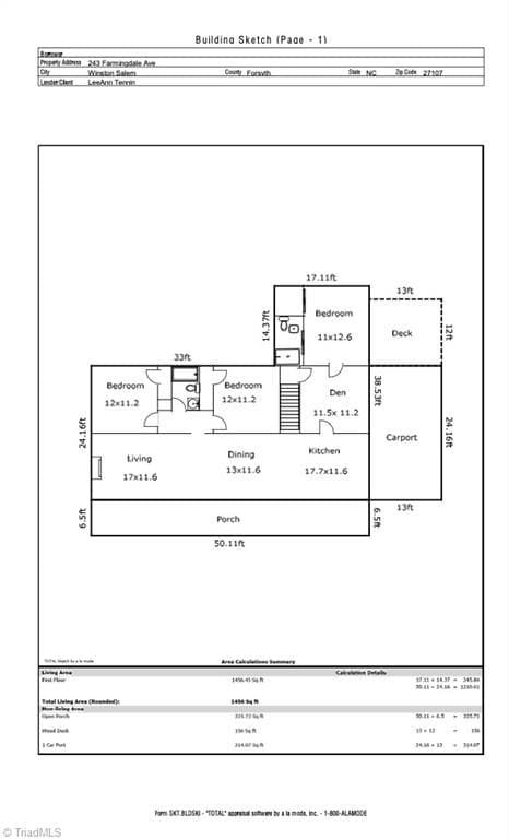 Stick/Site Built at 243 Farmingdale Avenue, Winston-Salem NC 27107, Winston-Salem, photo 5 of 49