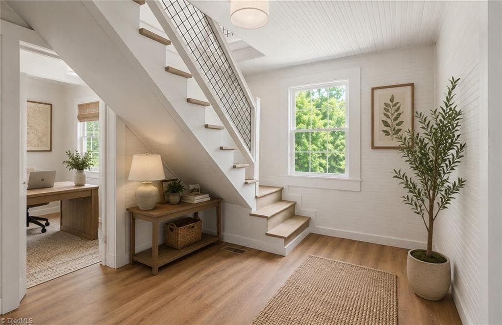 AI Generated Main Floor Landing - 159 Decatur Avenue, Elkin NC 28621, Elkin
