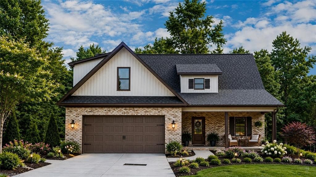 Staged with beautiful landscaping! Add your personal touch to this home! - 108 Sprucewood Court, Archdale NC 27263, Archdale