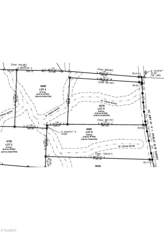 Unimproved Land at 6485 NC Highway 61 N Lot 4, Gibsonville NC 27249, photo 6 of 8
