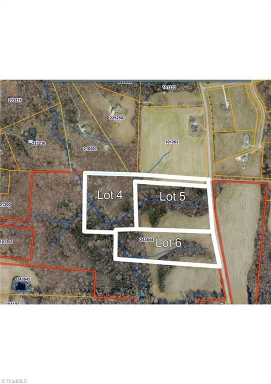Unimproved Land at 6485 NC Highway 61 N Lot 4, Gibsonville NC 27249, photo 5 of 8