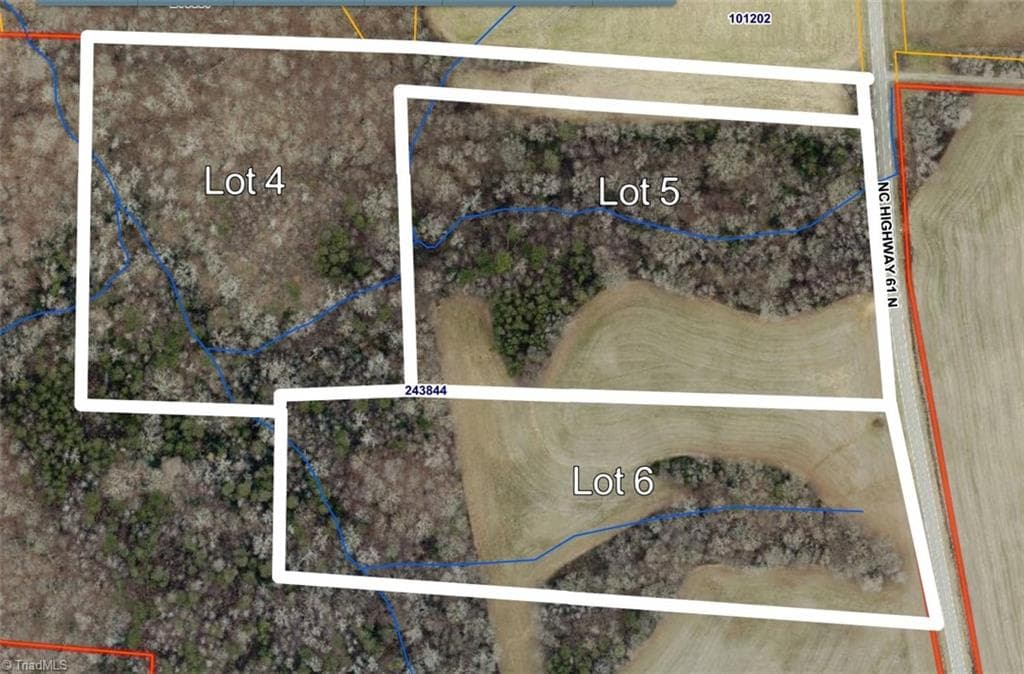 Unimproved Land at 6465 NC Highway 61 N Lot 6, Gibsonville NC 27249, photo 3 of 8