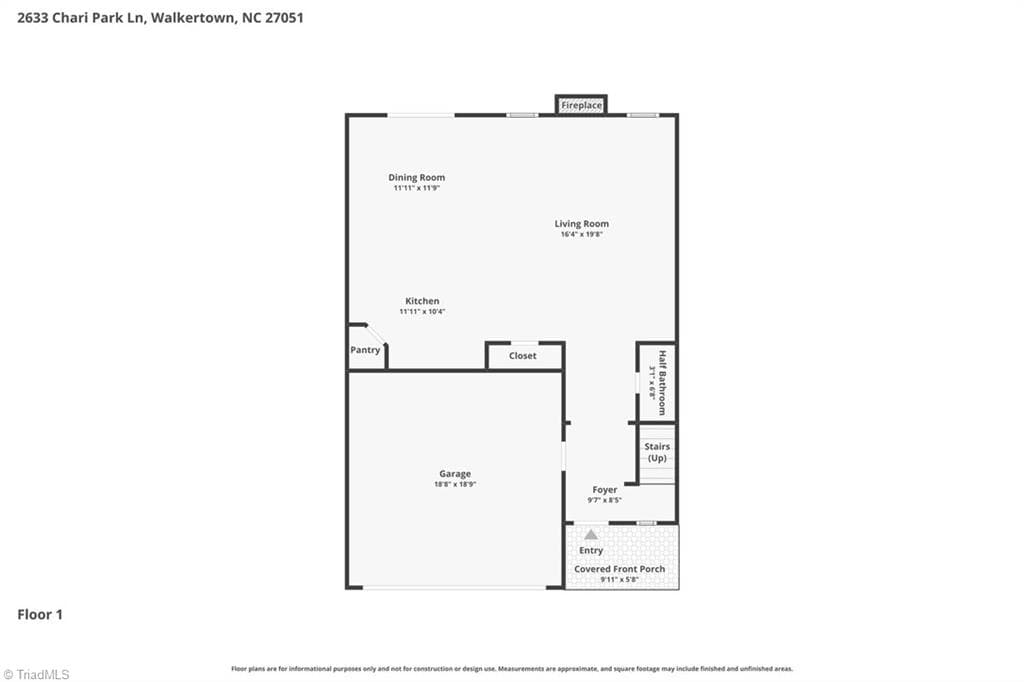 Stick/Site Built at 2633 Chari Park Lane, Walkertown NC 27051, Walkertown, photo 21 of 23