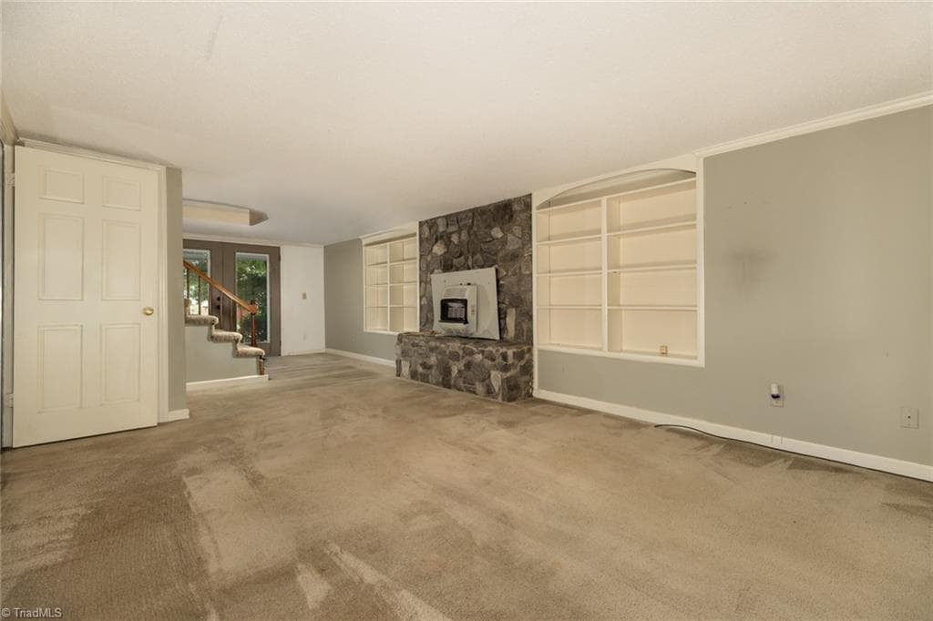 Lower Level Family Room - 1524 Holly Circle, Wilkesboro NC 28697, Wilkesboro