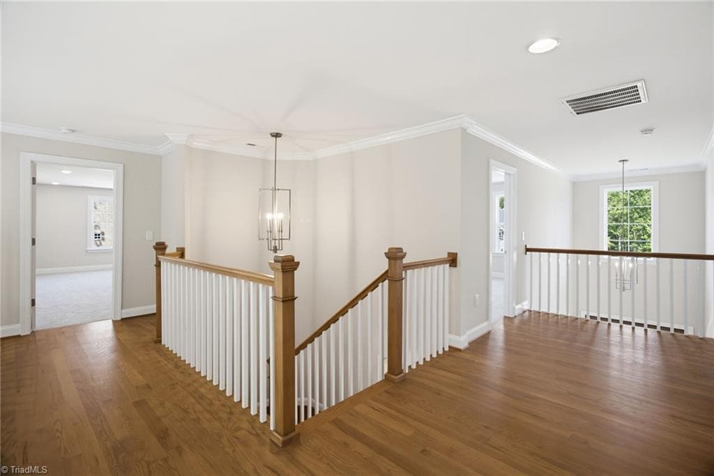 Upper level hallway - 4035 Estate Drive, Lewisville NC 27023, Lewisville