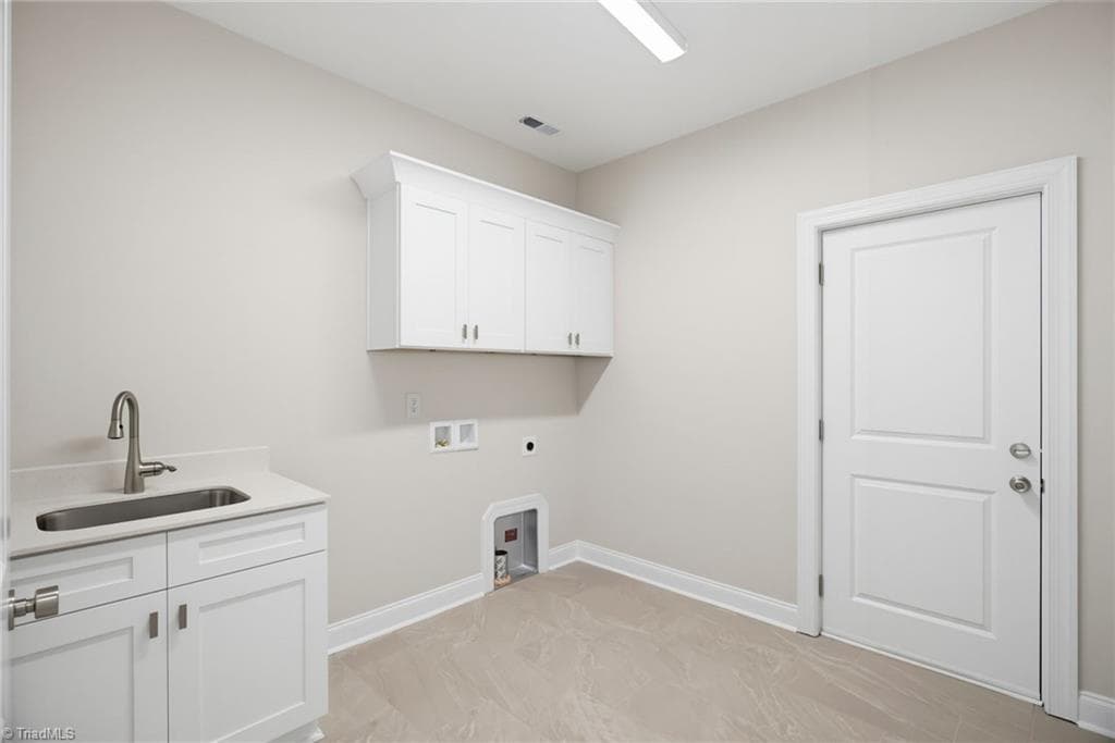 Laundry room on main level - 4035 Estate Drive, Lewisville NC 27023, Lewisville