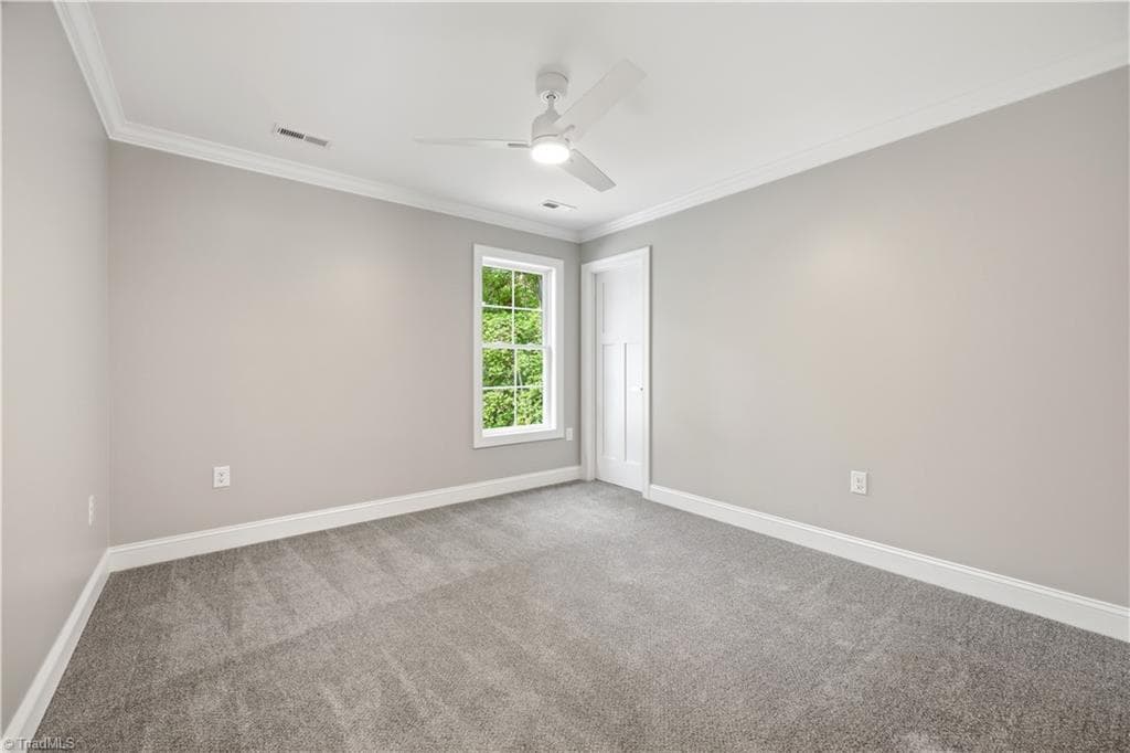 3rd bedroom with a spacious closet - 2646 Johns Ridge Drive, Asheboro NC 27205, Asheboro