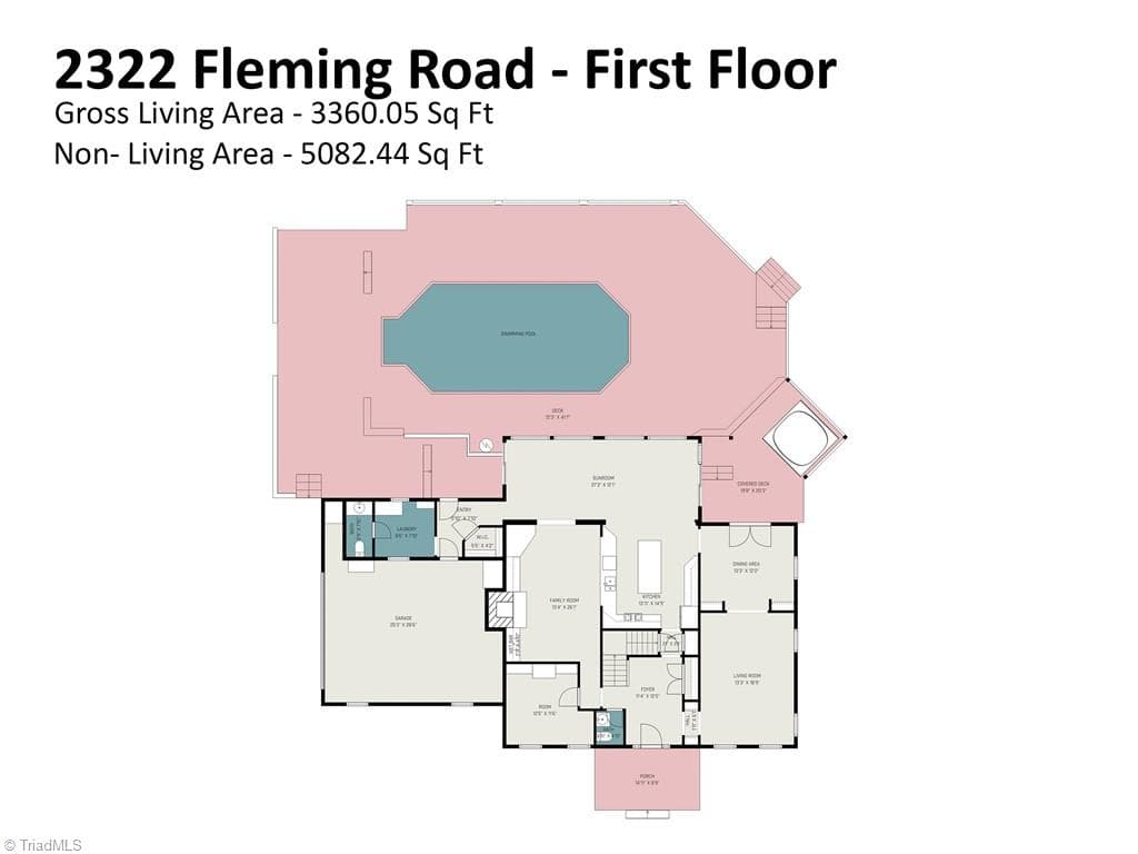 Stick/Site Built at 2322 Fleming Road, Greensboro NC 27410, photo 37 of 40