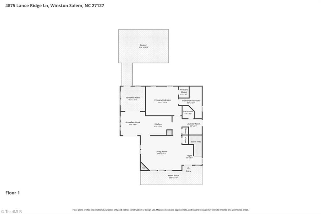 Stick/Site Built at 4875 Lance Ridge Lane, Winston-Salem NC 27127, photo 21 of 22