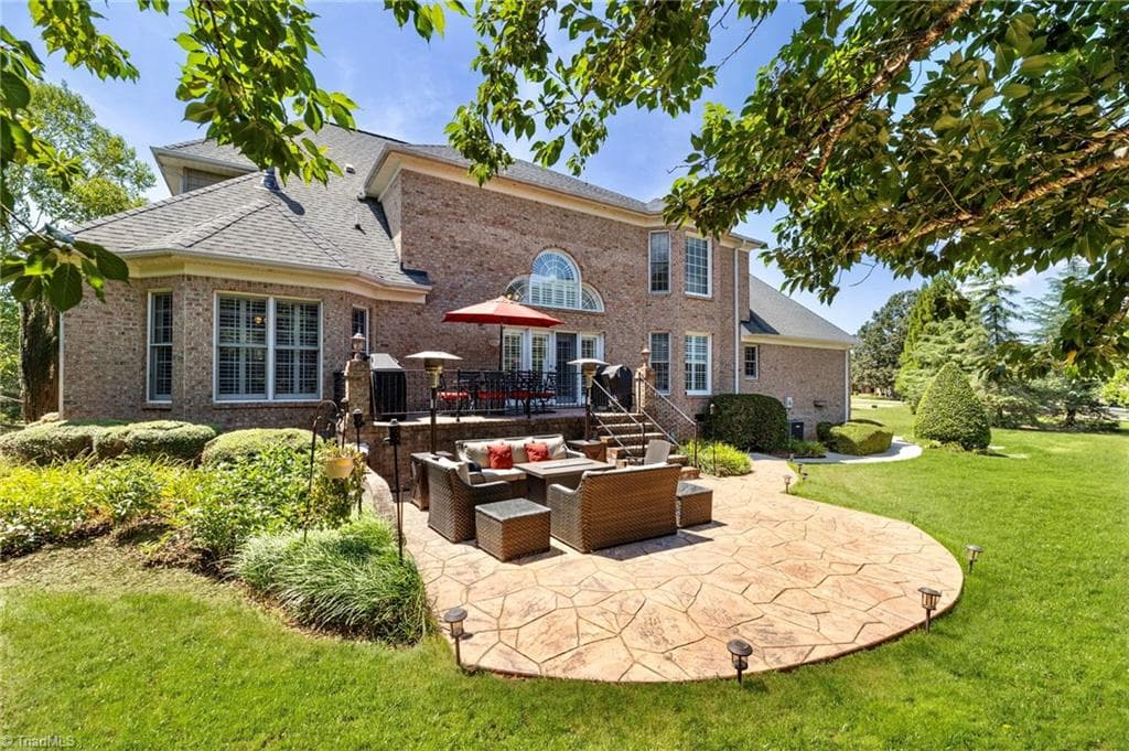 lower tier of the patio - 163 Cleek Drive, Summerfield NC 27358, Summerfield