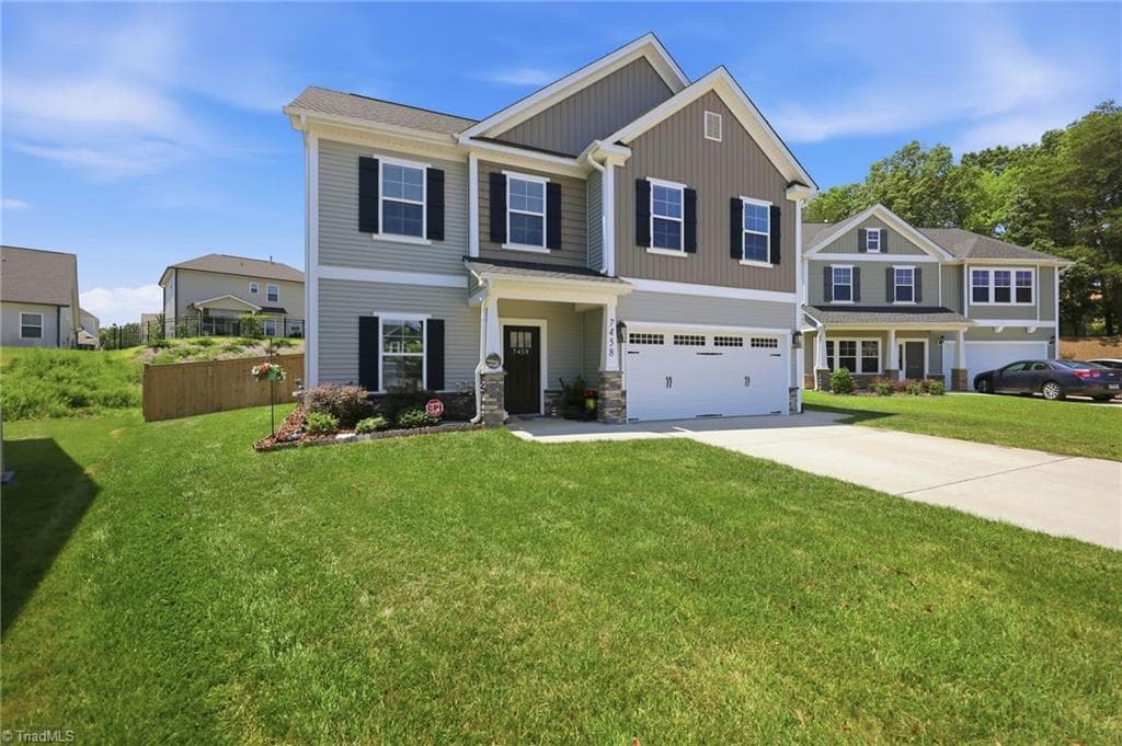 Stick/Site Built at 7458 Buckview Court, Kernersville NC 27284, photo 31 of 38