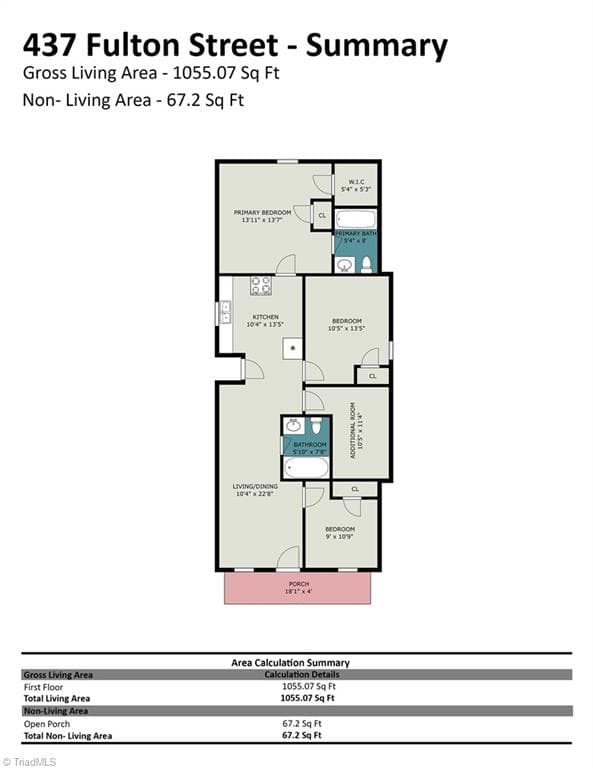 Stick/Site Built at 437 Fulton Street, Burlington NC 27217, Burlington, photo 13 of 14
