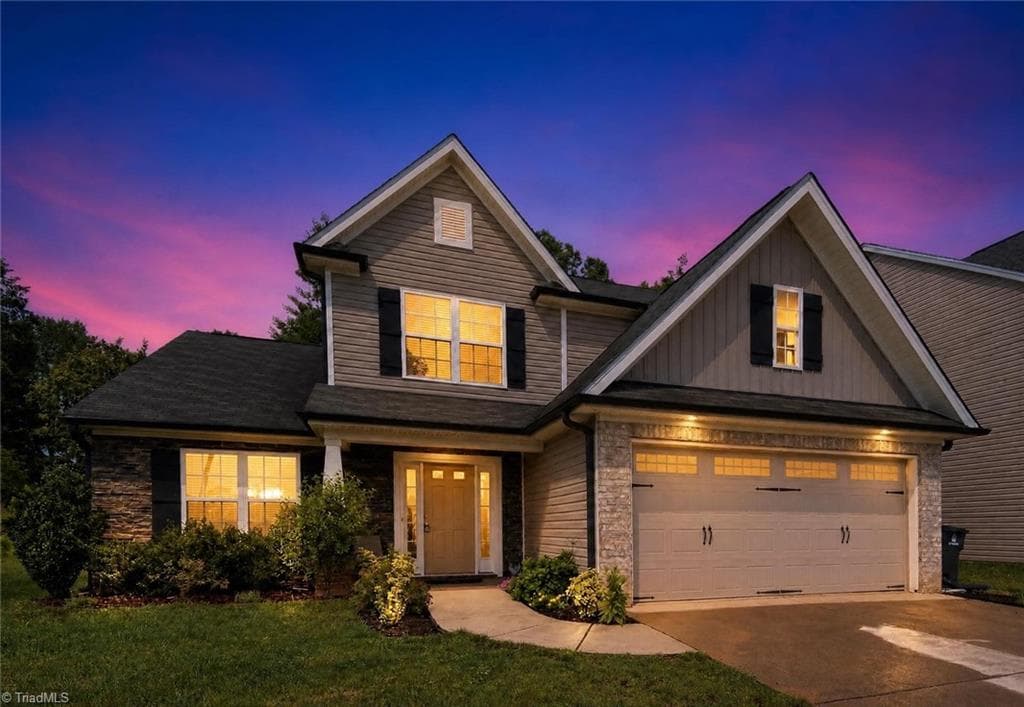 Stick/Site Built at 1460 Land Grove Drive, Kernersville NC 27284, photo 2 of 38