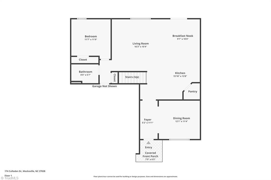 Stick/Site Built at 174 Culloden Drive, Mocksville NC 27028, Mocksville, photo 48 of 49