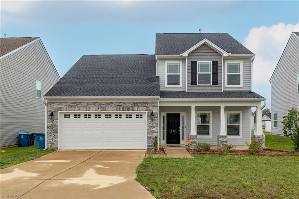 Stick/Site Built at 668 Palomino Mustang Drive, Whitsett NC 27377, photo 2 of 34