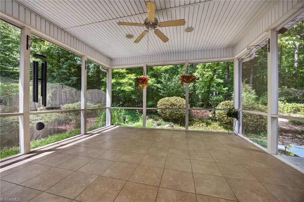 screened porch - 2400 Hunters Crossing Trail, Summerfield NC 27358, Summerfield