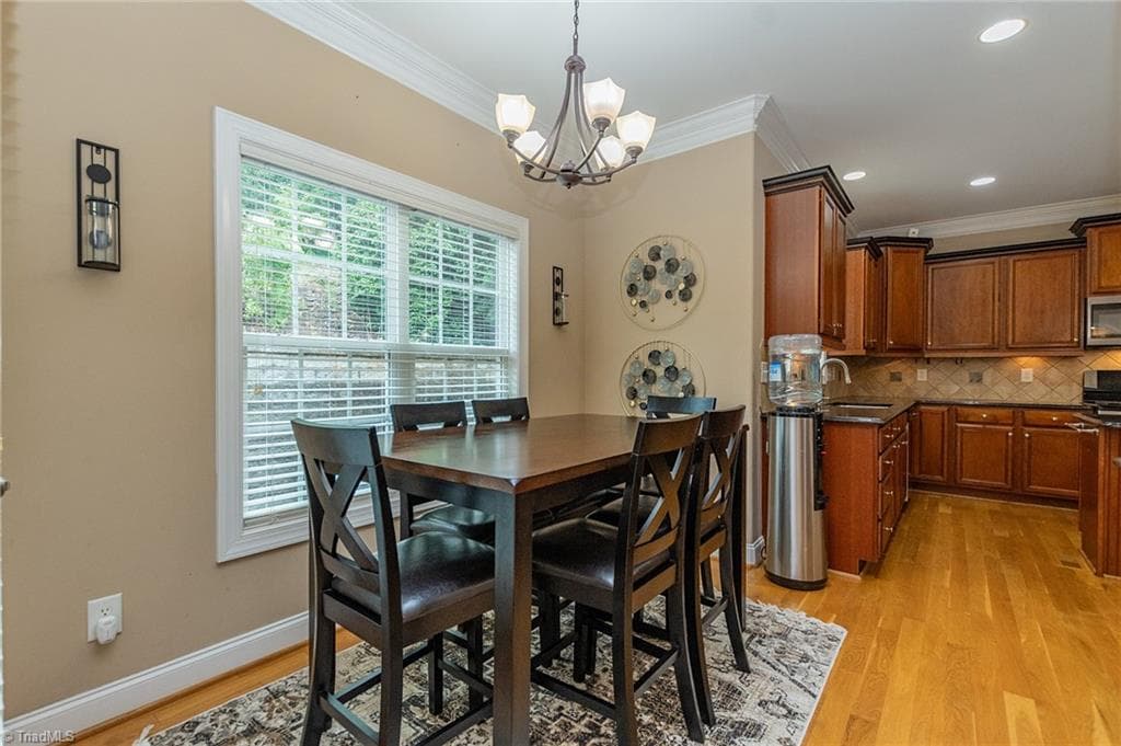Breakfast nook - 127 Covington Place, Lewisville NC 27023, Lewisville