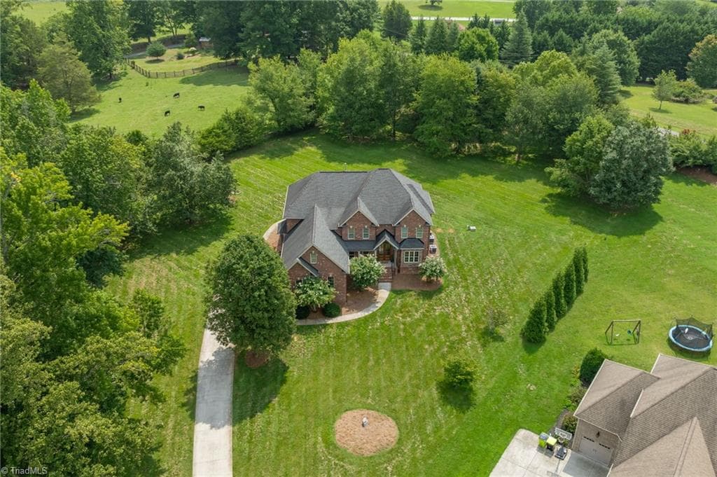 Drone view - 6202 Herons Nest Court, Oak Ridge NC 27310, Oak Ridge