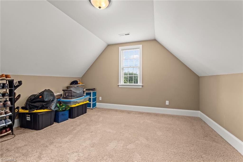 Extra closet space in the primary closet - 6202 Herons Nest Court, Oak Ridge NC 27310, Oak Ridge