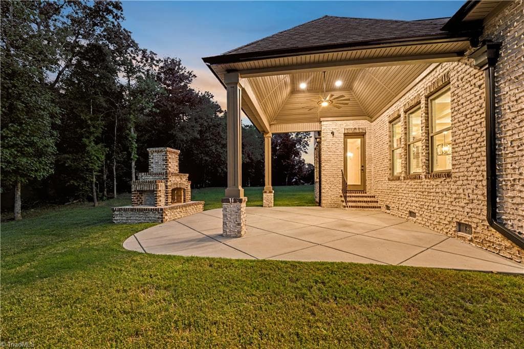A refined outdoor retreat to enjoy day and night. - 1477 Cappoquin Way, Burlington NC 27215, Burlington