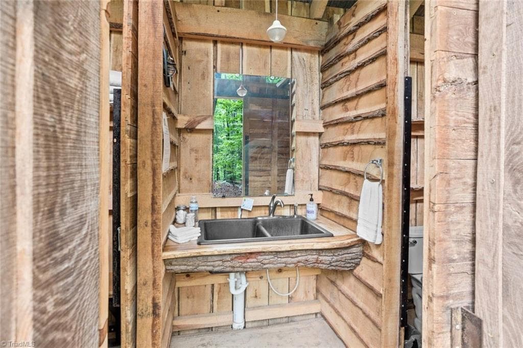 Bathouse includes shower, sink, and toilet - 301 Carolina Avenue, Asheboro NC 27203, Asheboro