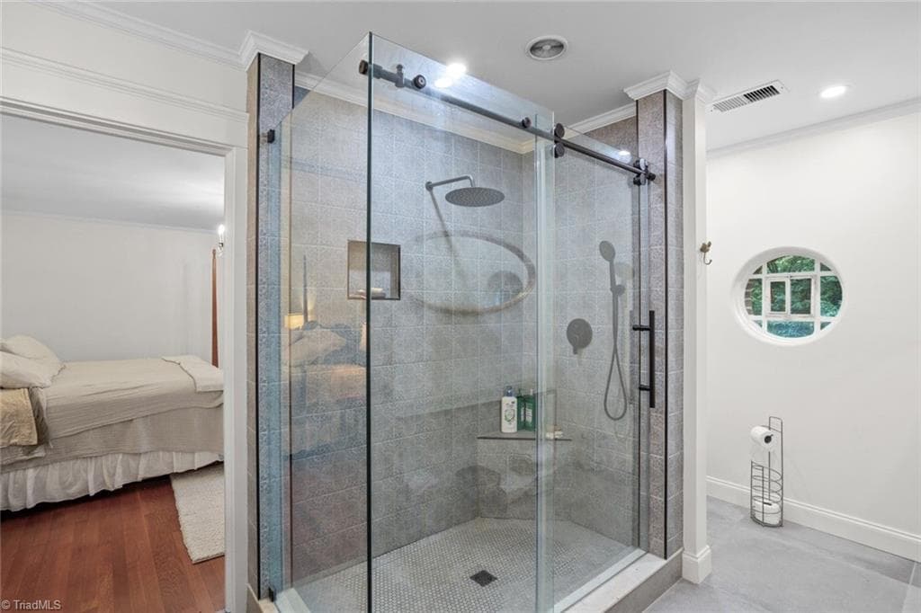 Primary Bathroom with custom shower - 301 Carolina Avenue, Asheboro NC 27203, Asheboro