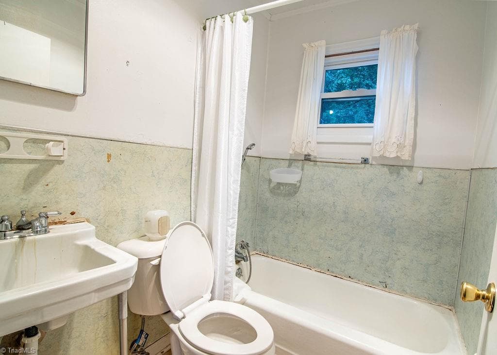 Bathroom - 605 E Morehead Street, Reidsville NC 27320, Reidsville