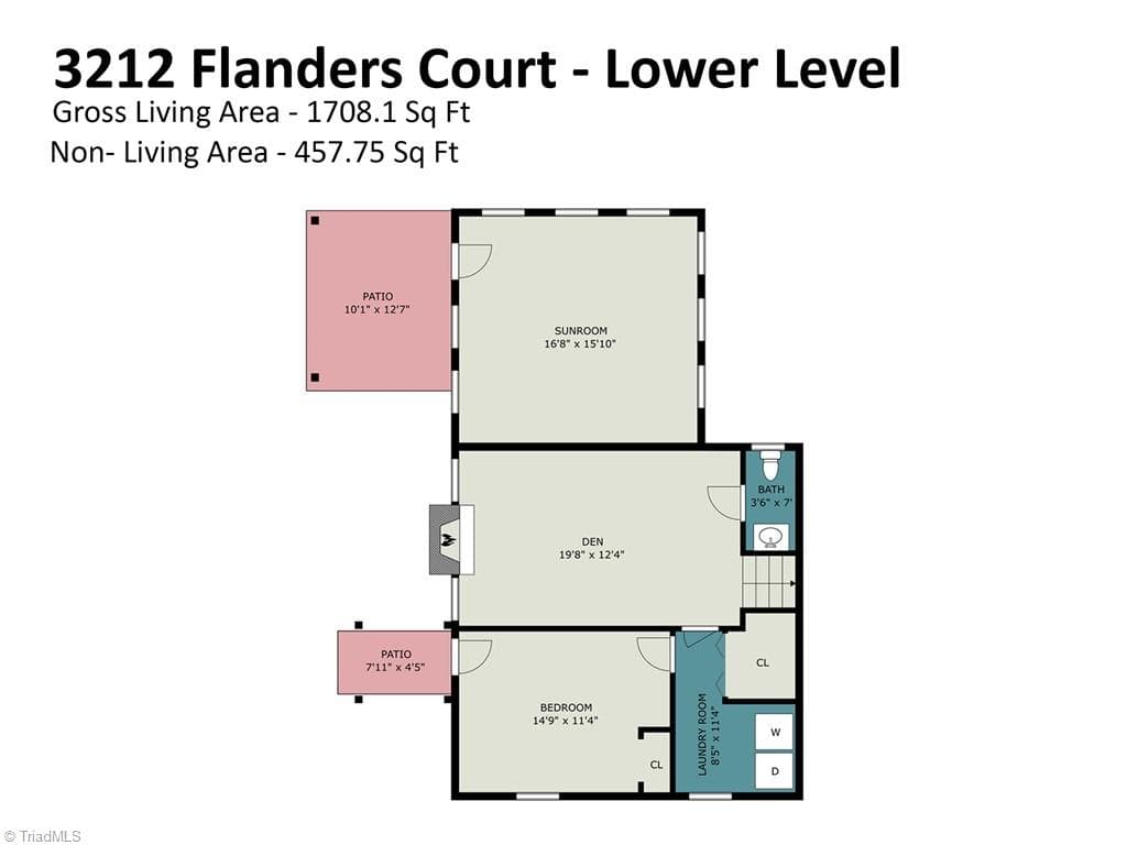 Stick/Site Built at 3212 Flanders Court, High Point NC 27265, photo 42 of 42