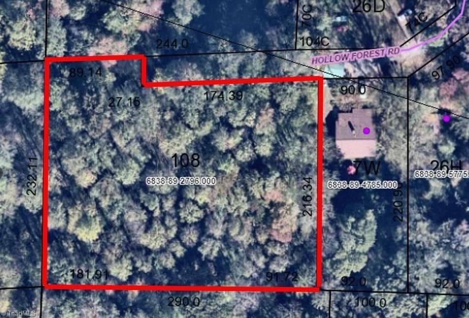 0 Hollow Forest Road, Winston-Salem NC 27105