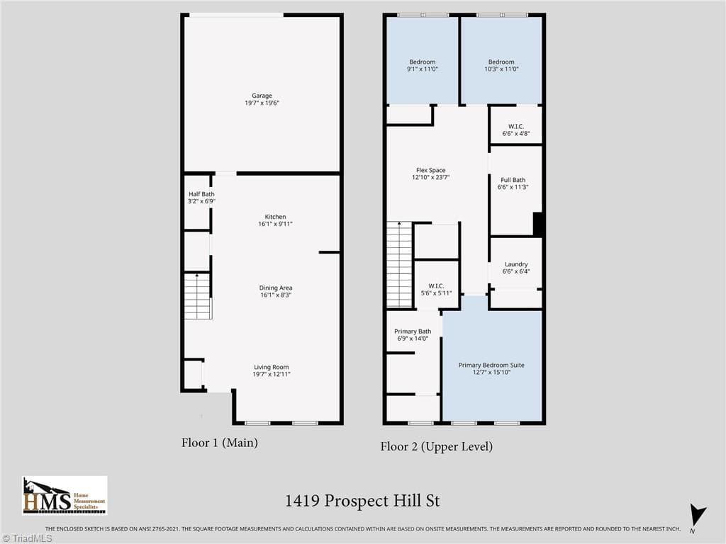 Stick/Site Built at 1419 Prospect Hill Street, Kernersville NC 27284, photo 22 of 22