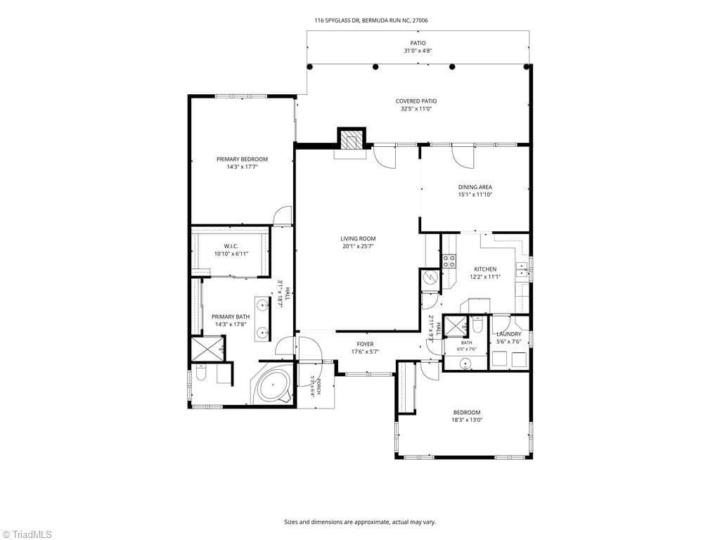 Stick/Site Built at 116 Spyglass Drive, Bermuda Run NC 27006, Bermuda Run, photo 35 of 35