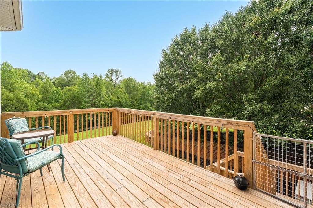 Deck at Main Level (2025) - 1819 Merritt Trail, Burlington NC 27217, Burlington
