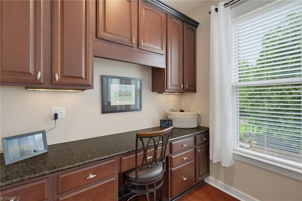 View 3: Built in Work Desk at Breakfast Nook - 1819 Merritt Trail, Burlington NC 27217, Burlington