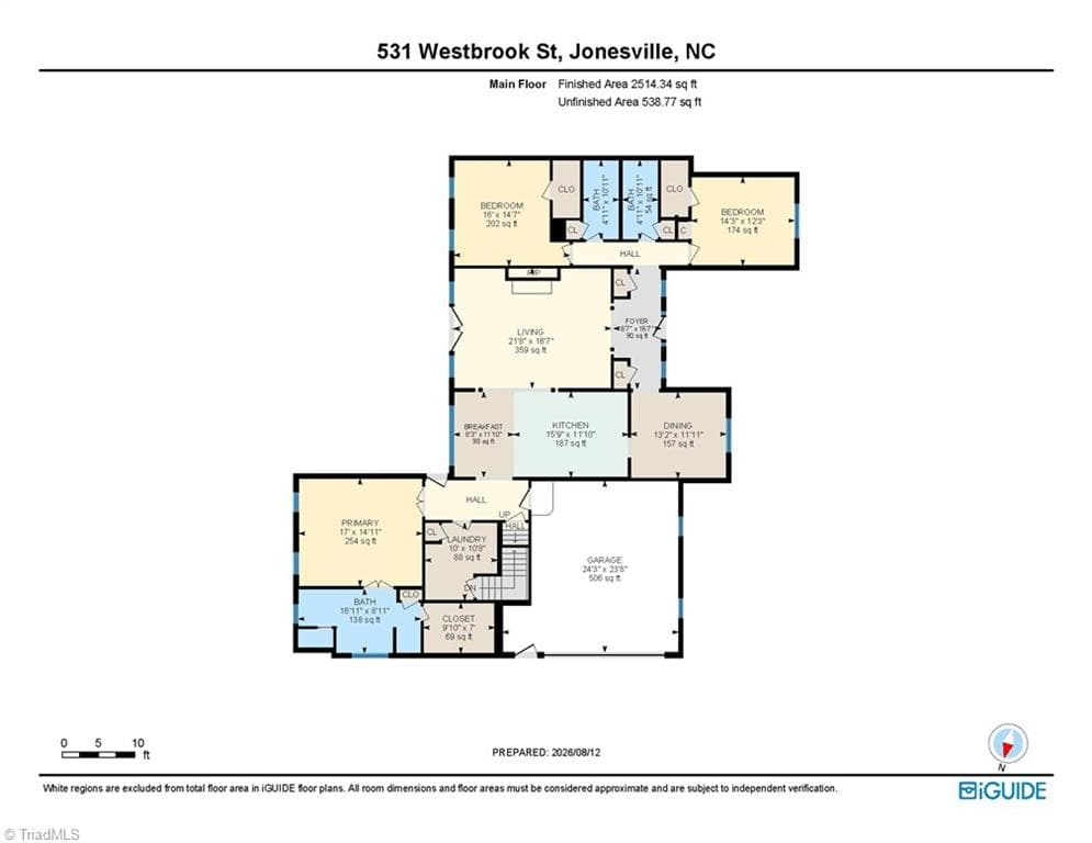 Stick/Site Built at 531 Westbrook Street, Jonesville NC 28642, Jonesville, photo 49 of 49