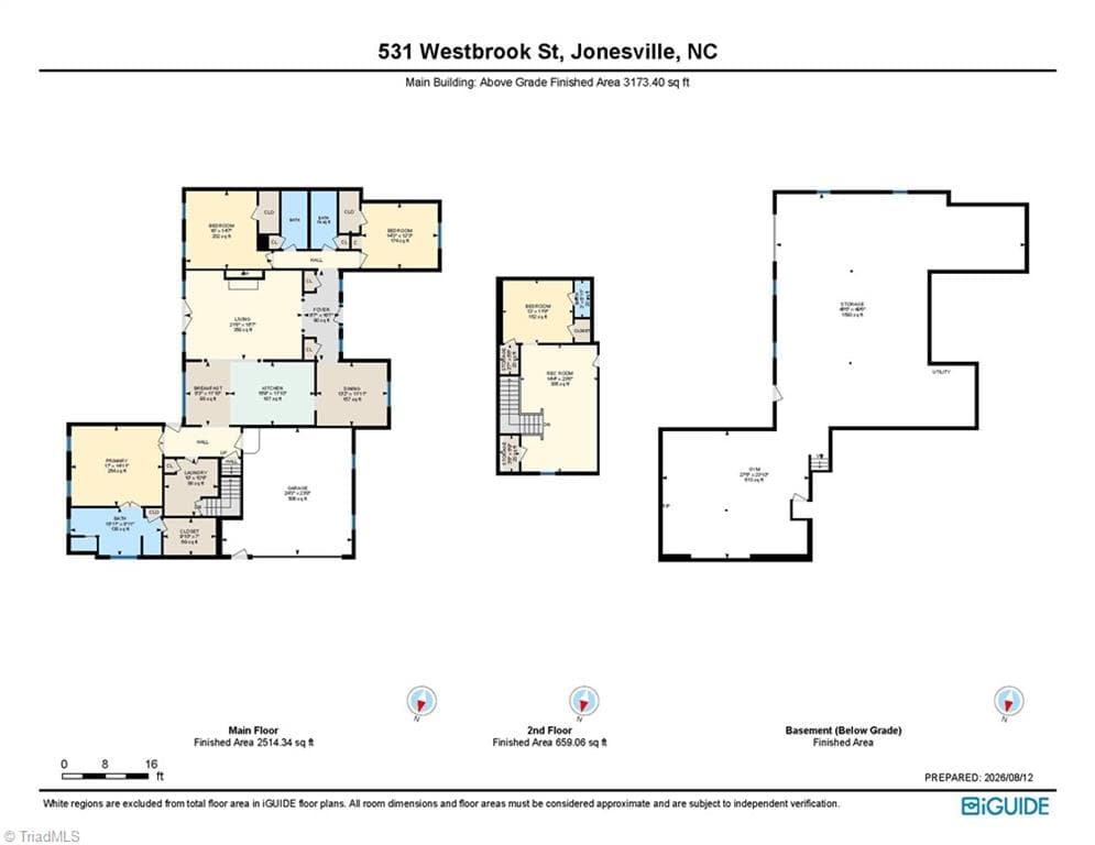 Stick/Site Built at 531 Westbrook Street, Jonesville NC 28642, Jonesville, photo 48 of 49