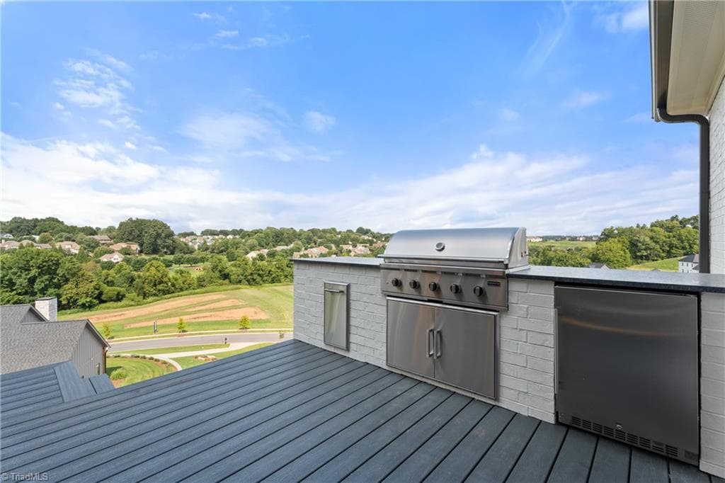 Grilling Deck - 709 Royal Jasmine Court, Winston-Salem NC 27106, Winston-Salem