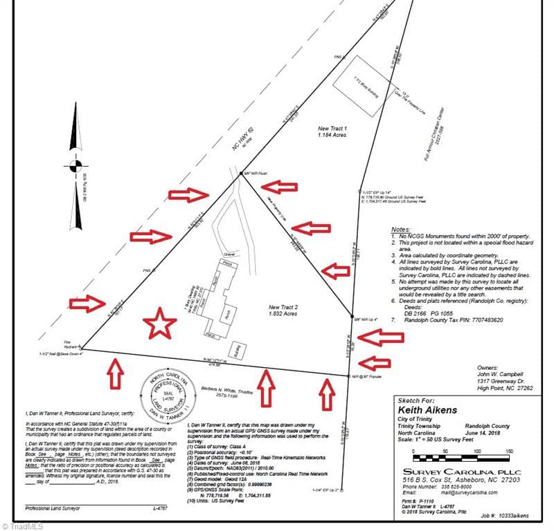 Stick/Site Built at 6440 NC Highway 62, Trinity NC 27370, photo 50 of 50